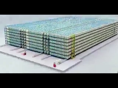 Высокотехнологичная изготовляя система шкафа паллета ASRS для улучшенного управления запаса